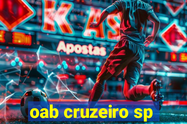 oab cruzeiro sp